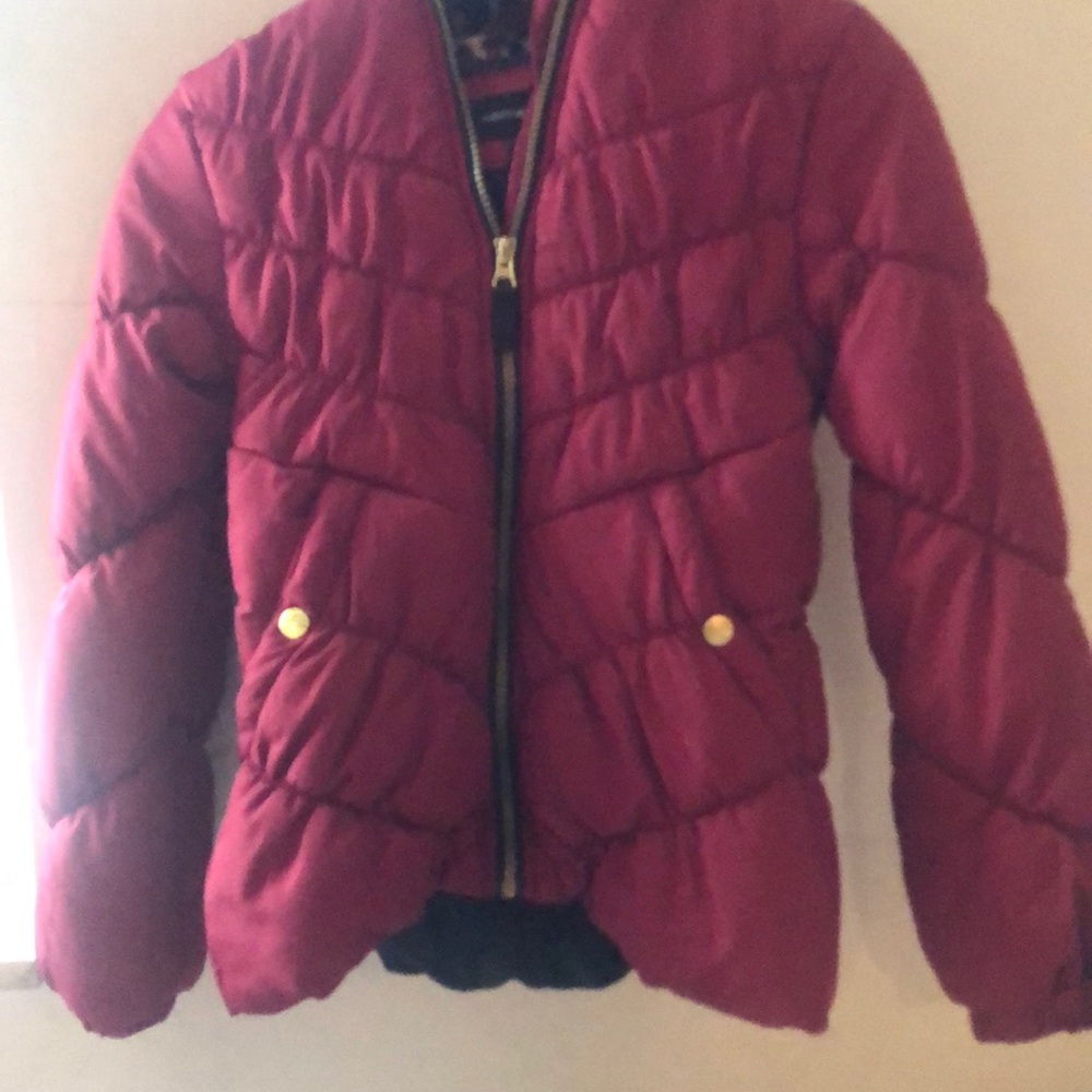 Pink red girls jacket